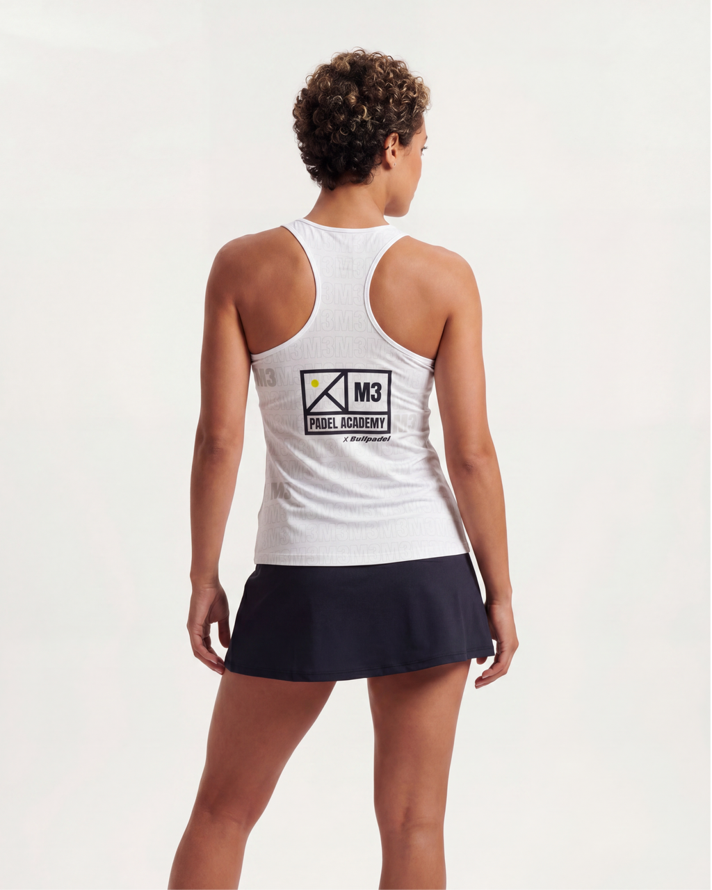 Falda de Pádel Mujer M3 x Bullpadel con Short Interior Técnico