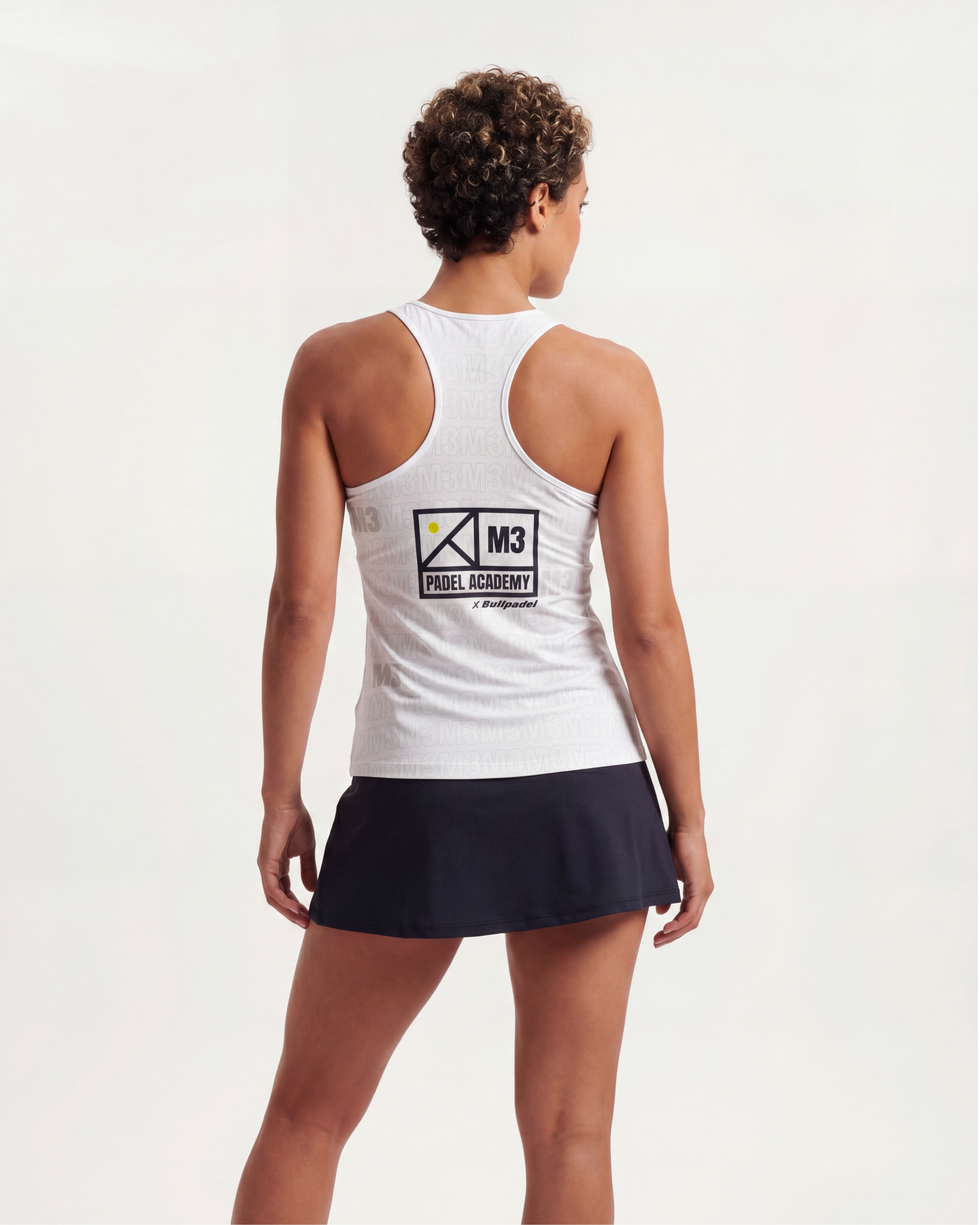 Falda de Pádel Mujer M3 x Bullpadel con Short Interior Técnico