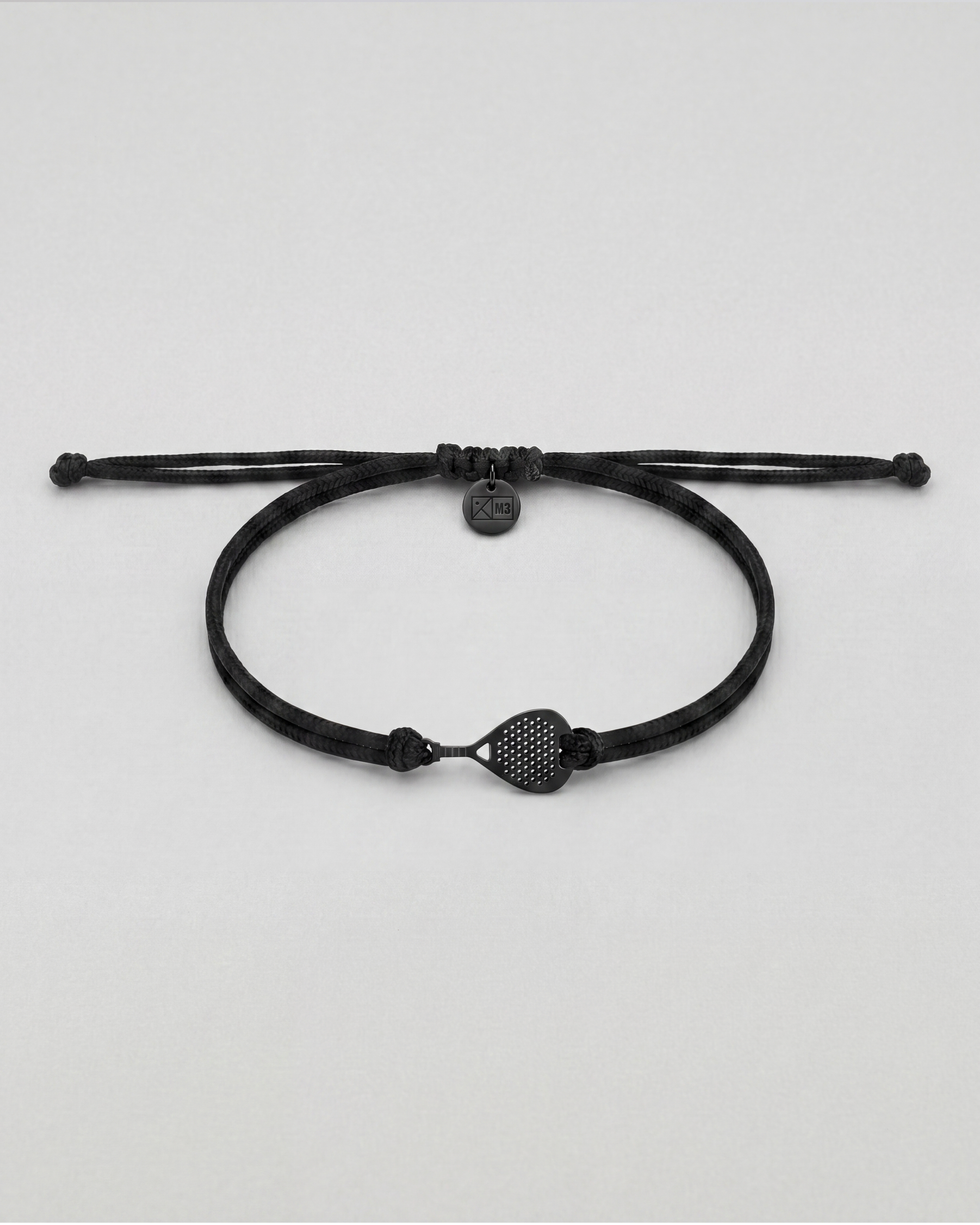 Pulsera de Padel M3 – Negra Ajustable