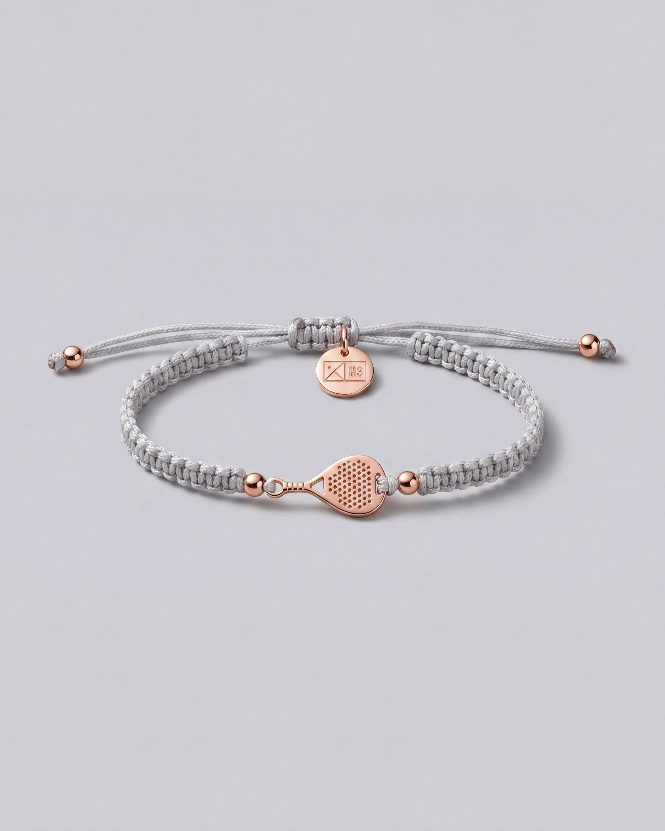 Pulsera de Padel M3 – Gris Ajustable