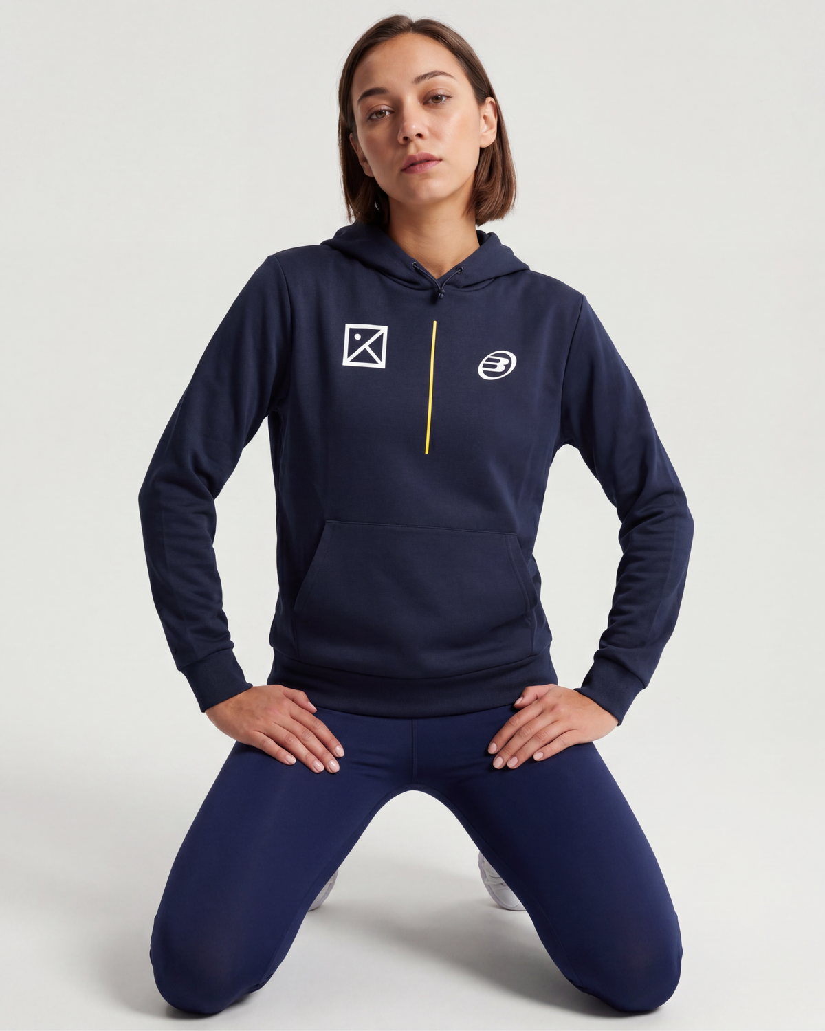 Sudadera de Padel Mujer M3 x Bullpadel – Azul Marino