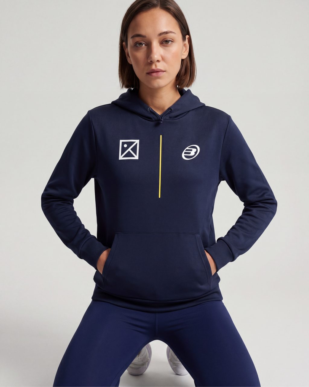 Sudadera de Padel Mujer M3 x Bullpadel – Azul Marino