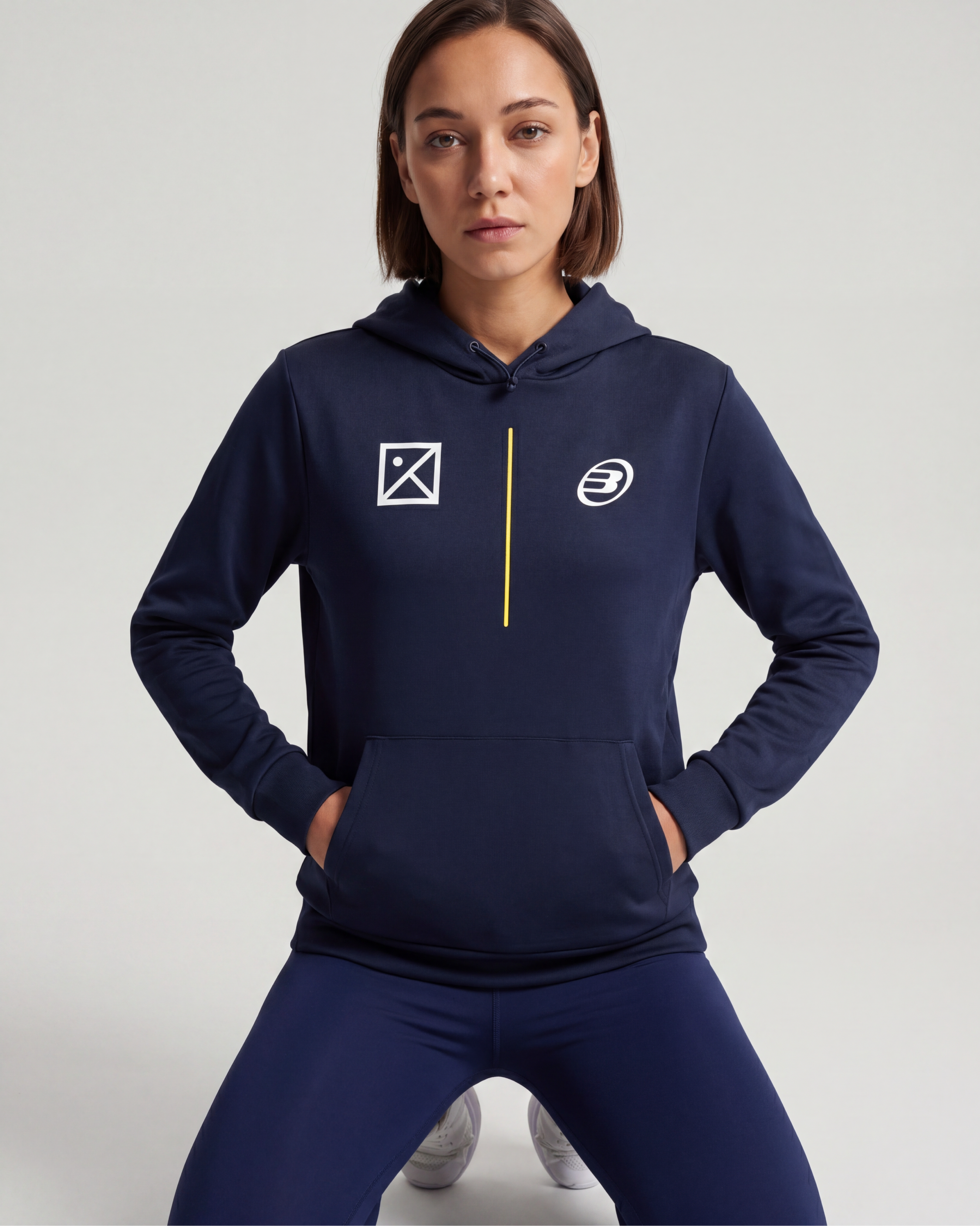 Sudadera de Padel Mujer M3 x Bullpadel – Azul Marino