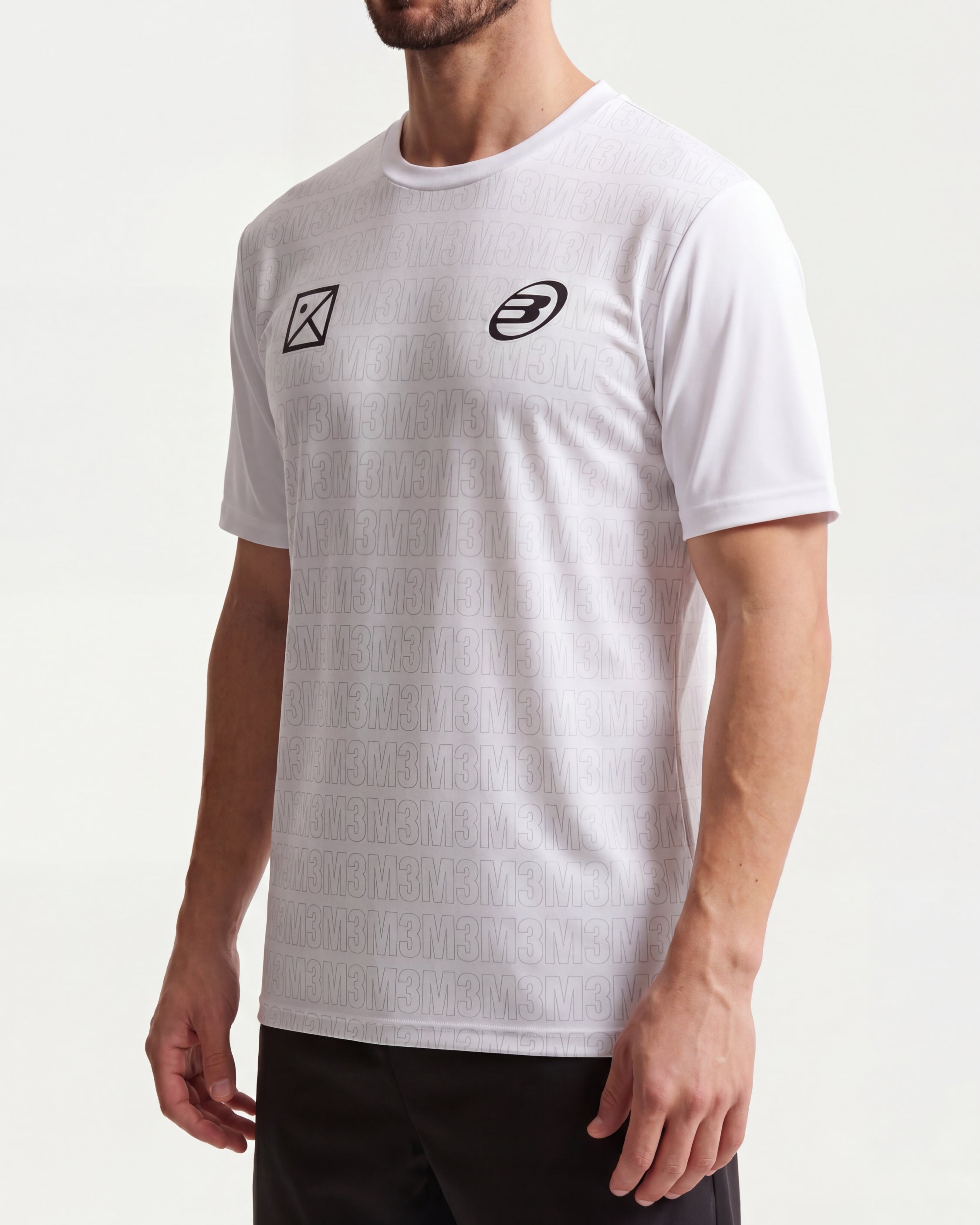 Camiseta de Pádel Hombre M3 x Bullpadel Blanco