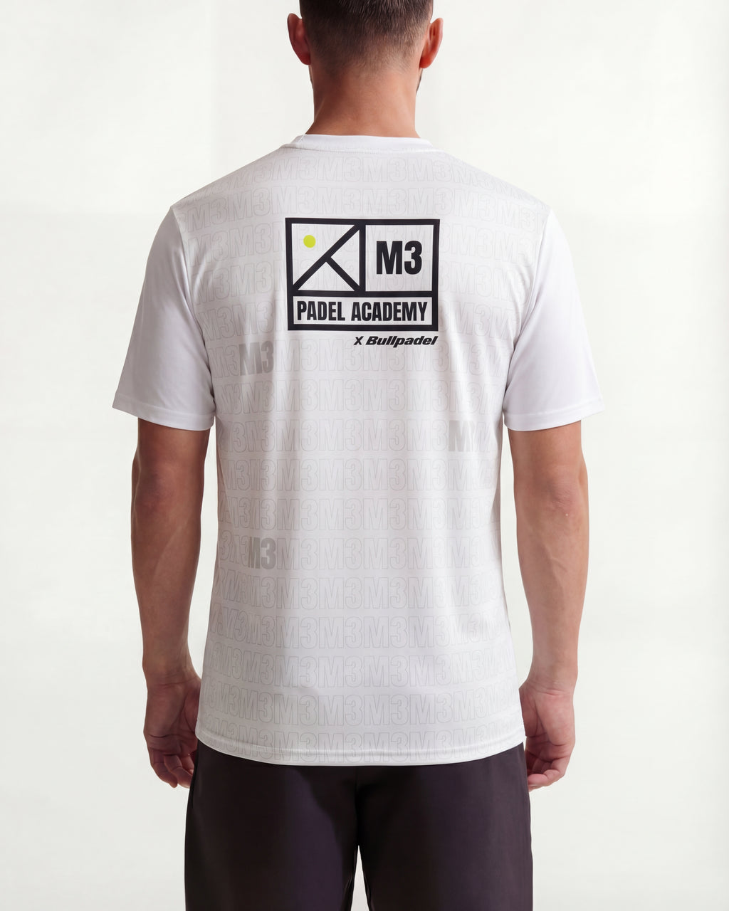 Camiseta de Pádel Hombre M3 x Bullpadel Blanco