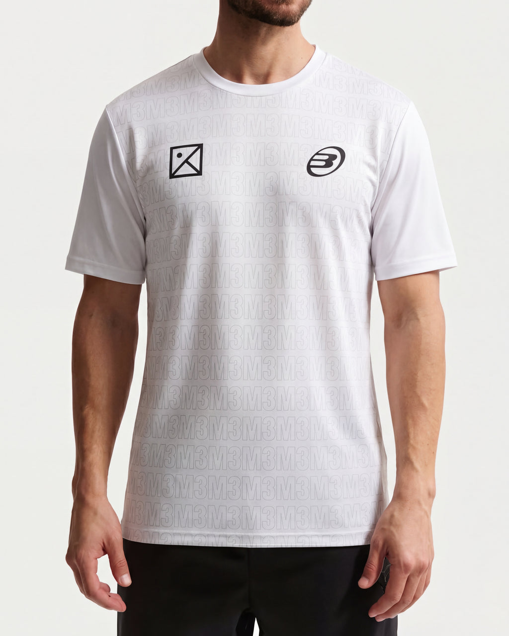 Camiseta de Pádel Hombre M3 x Bullpadel Blanco