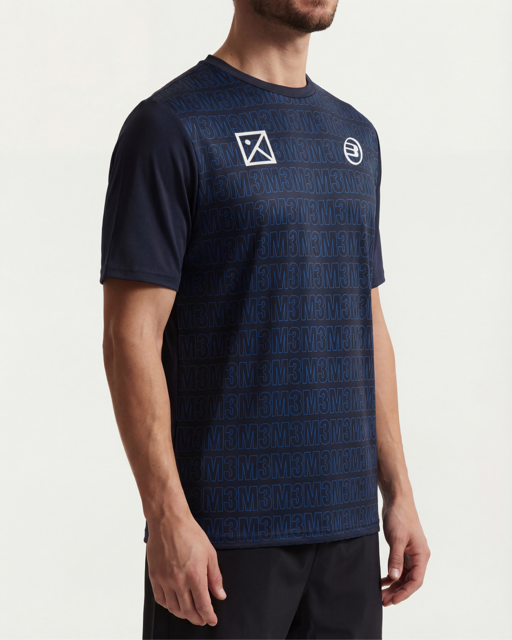 Camiseta de Pádel Hombre M3 x Bullpadel Azul Marino