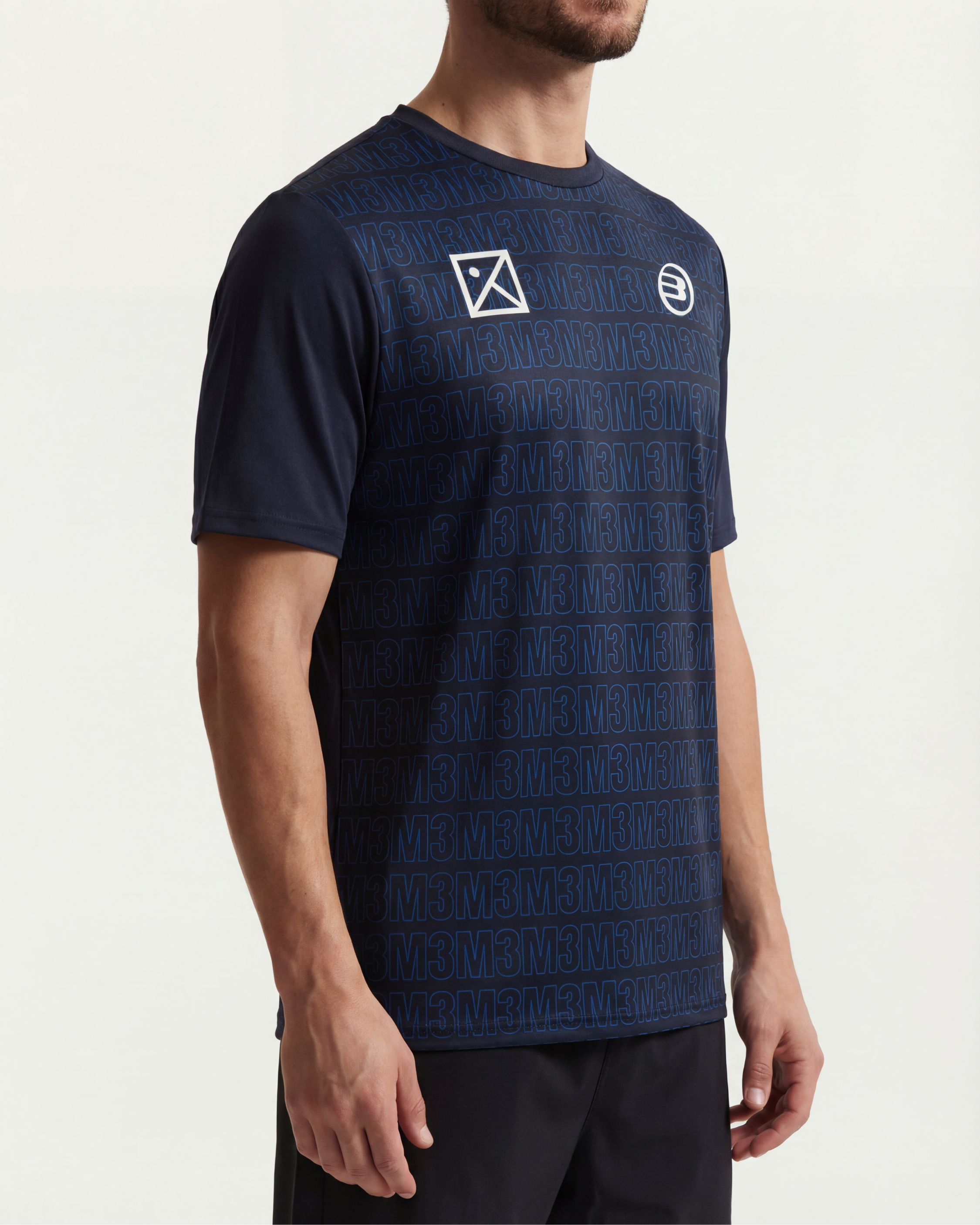 Camiseta de Pádel Hombre M3 x Bullpadel Azul Marino