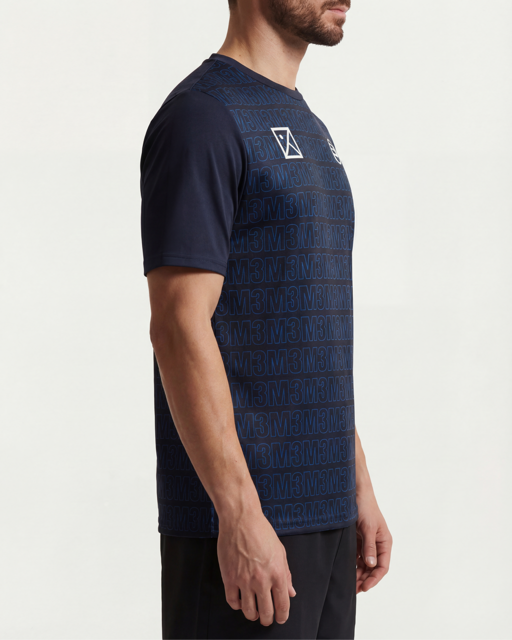 Camiseta de Pádel Hombre M3 x Bullpadel Azul Marino