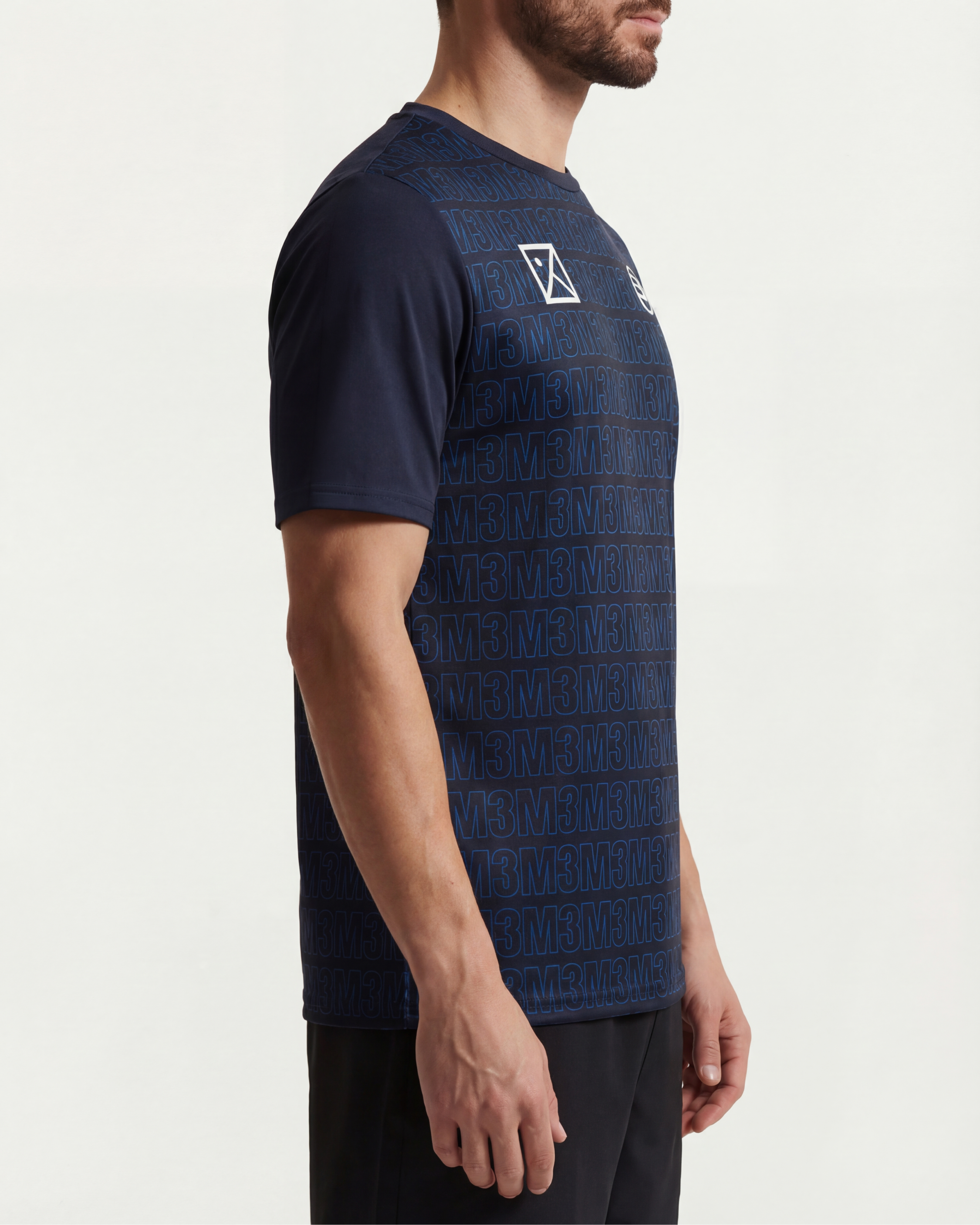 Camiseta de Pádel Hombre M3 x Bullpadel Azul Marino