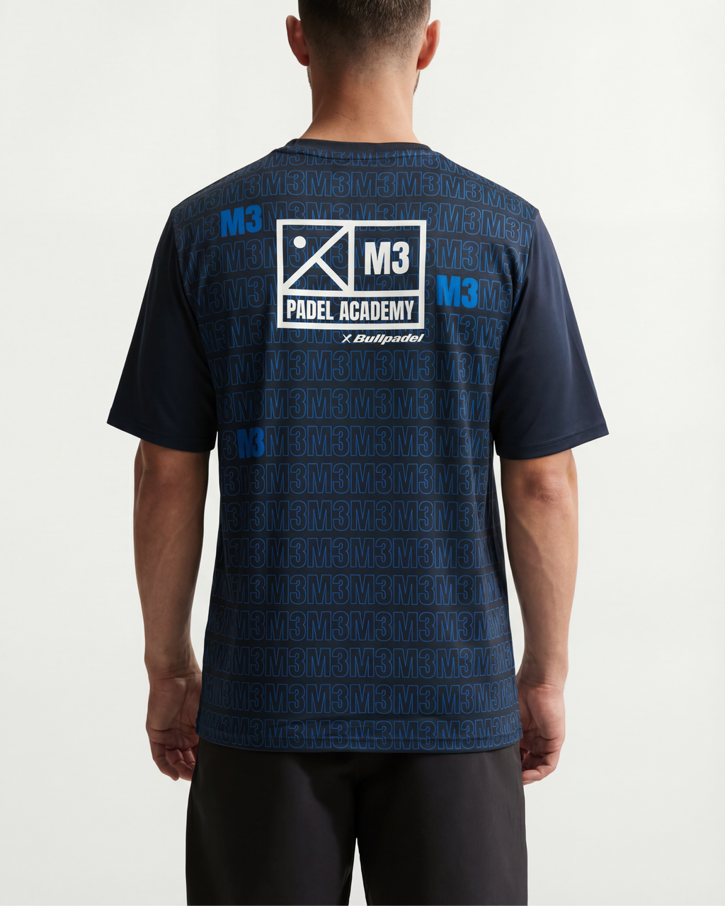 Camiseta de Pádel Hombre M3 x Bullpadel Azul Marino