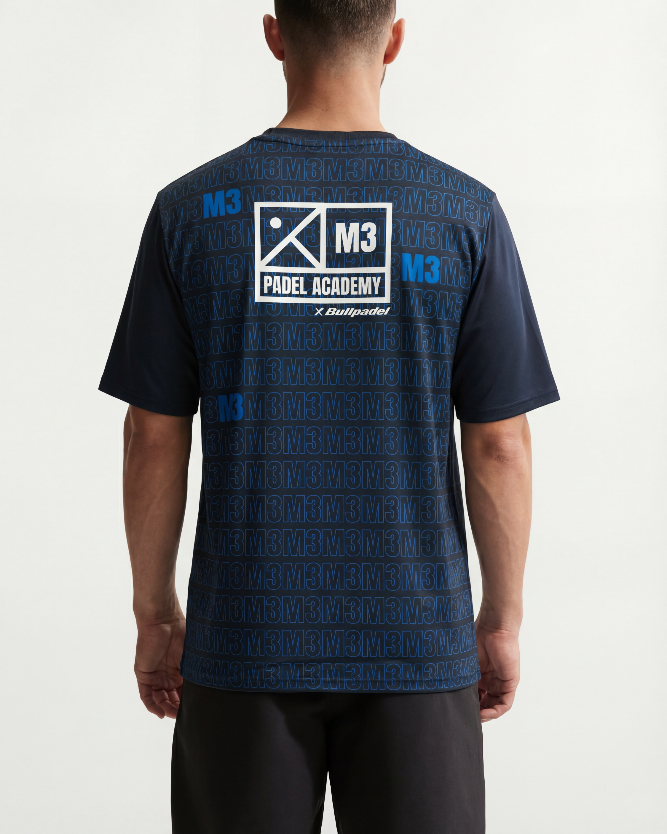 Camiseta de Pádel Hombre M3 x Bullpadel Azul Marino