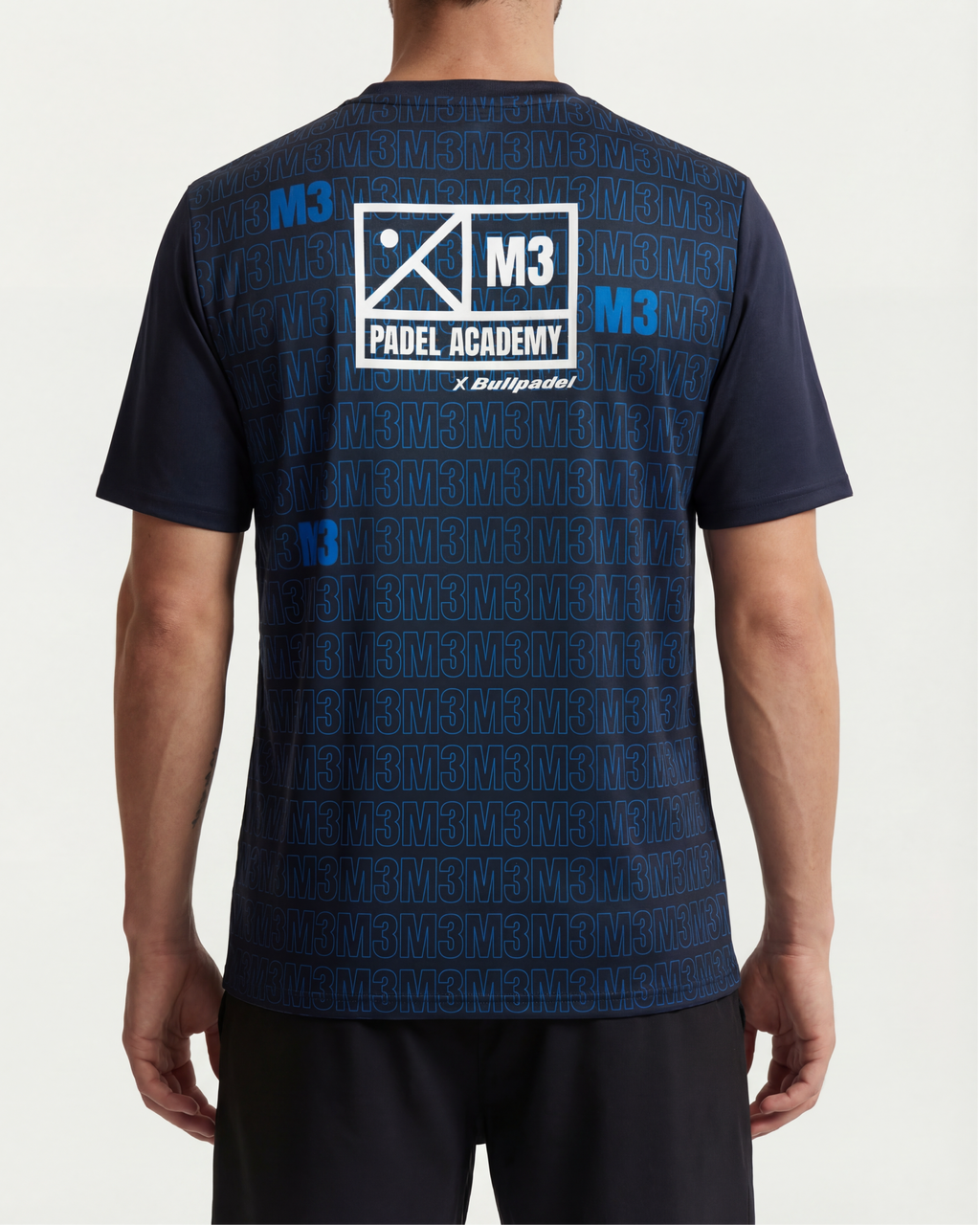 Camiseta de Pádel Hombre M3 x Bullpadel Azul Marino