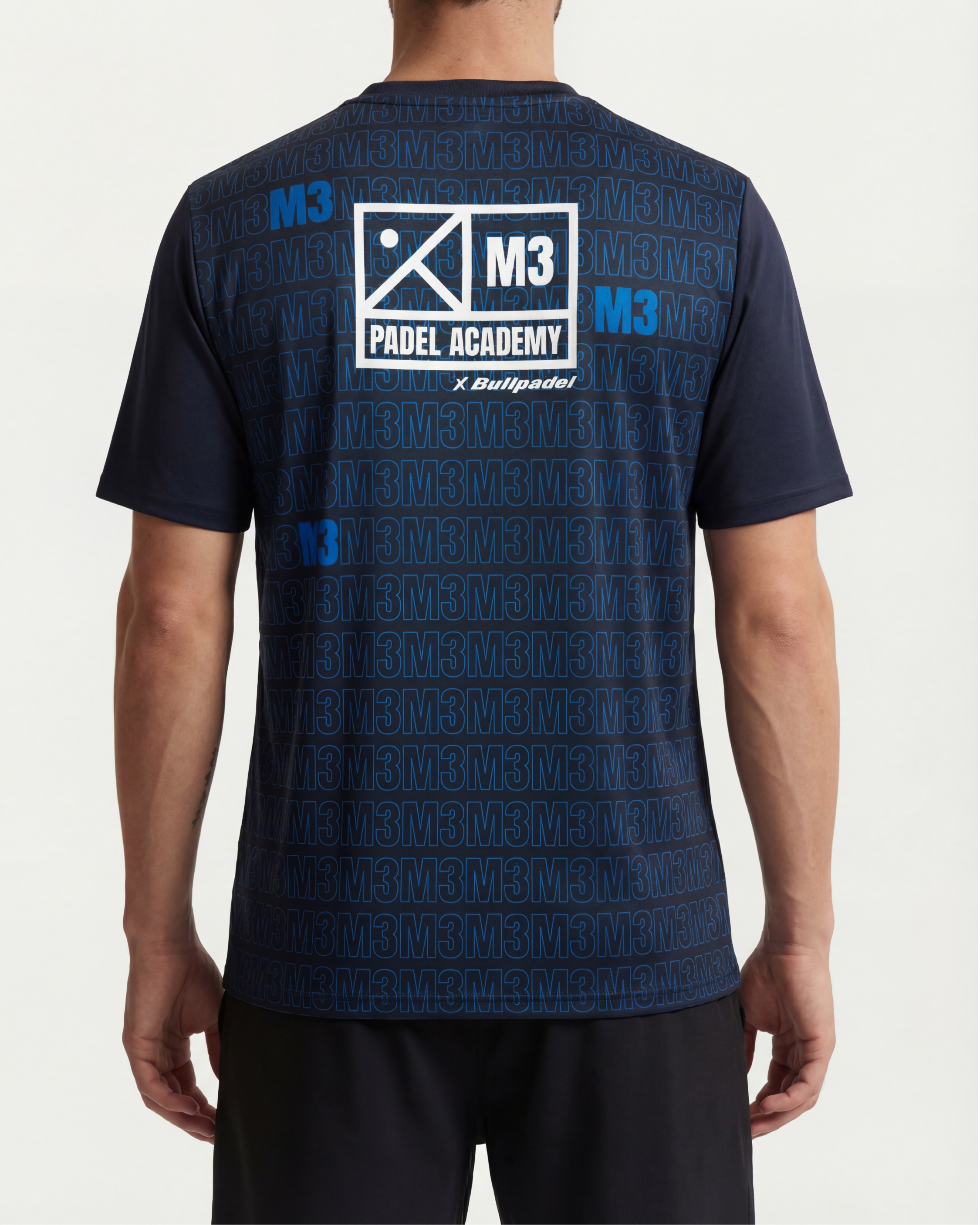 Camiseta de Pádel Hombre M3 x Bullpadel Azul Marino