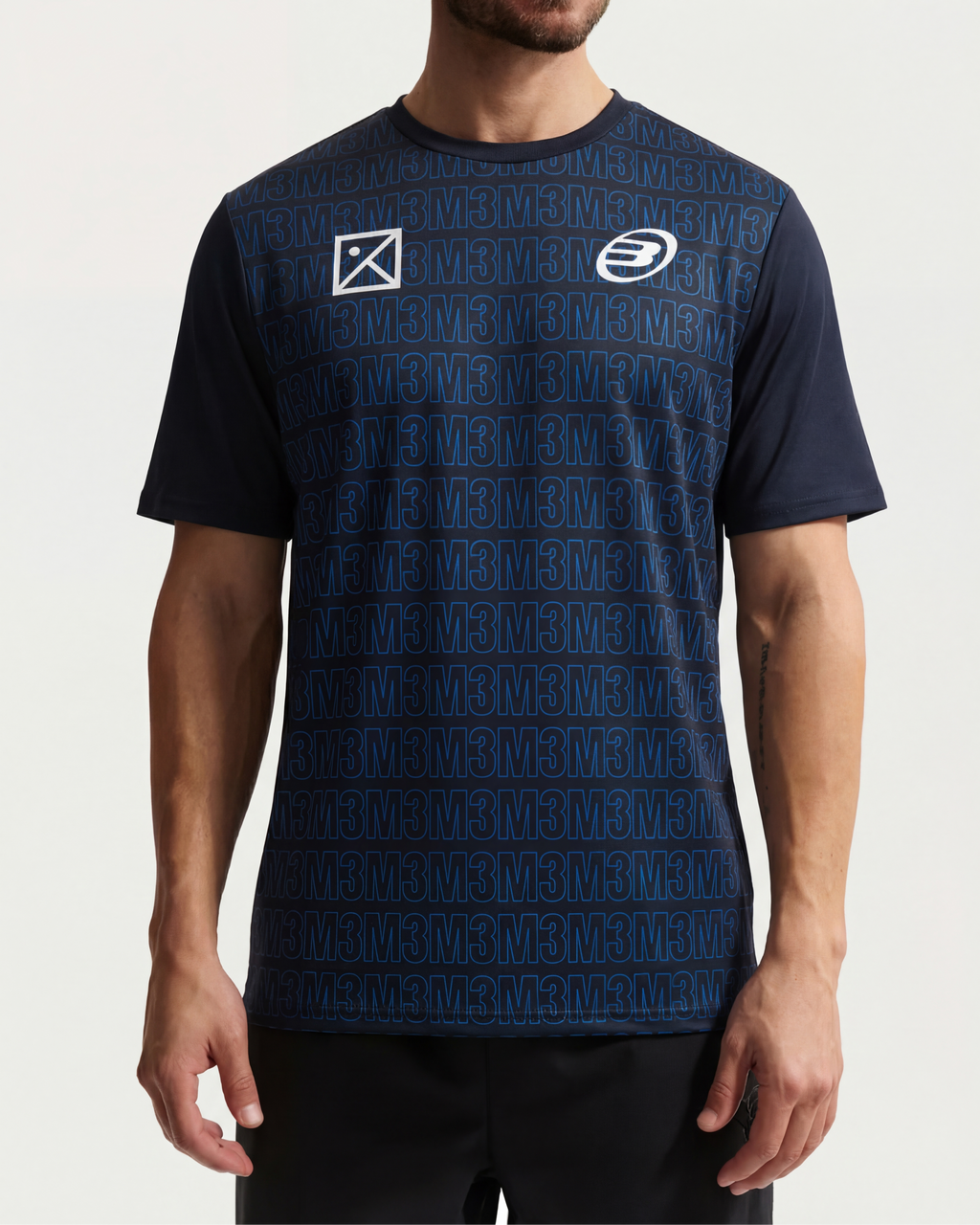 Camiseta de Pádel Hombre M3 x Bullpadel Azul Marino