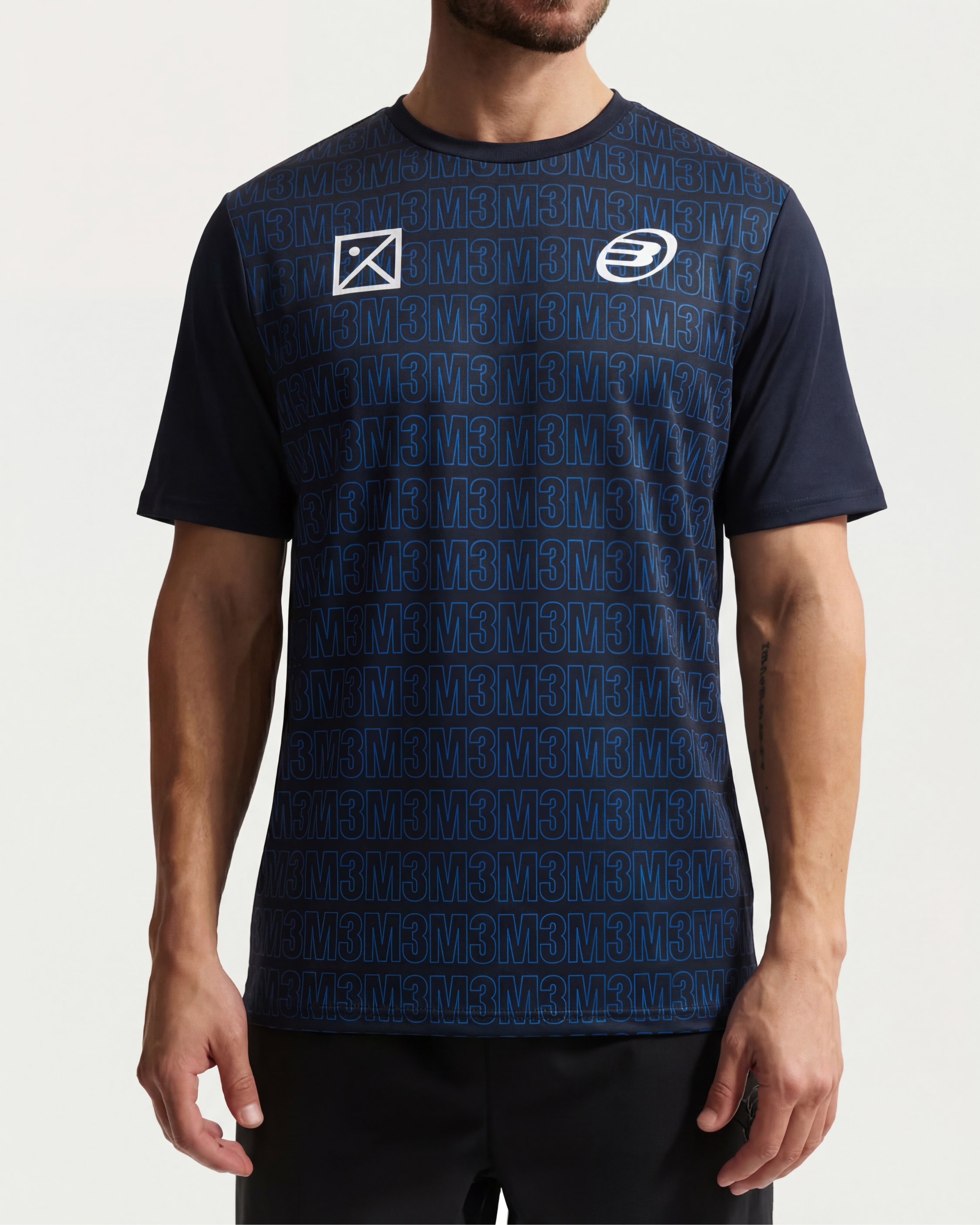 Camiseta de Pádel Hombre M3 x Bullpadel Azul Marino