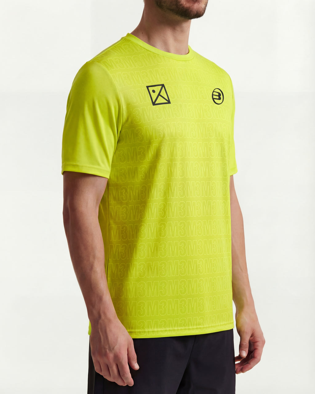 Camiseta de Pádel Hombre M3 x Bullpadel Verde Lima