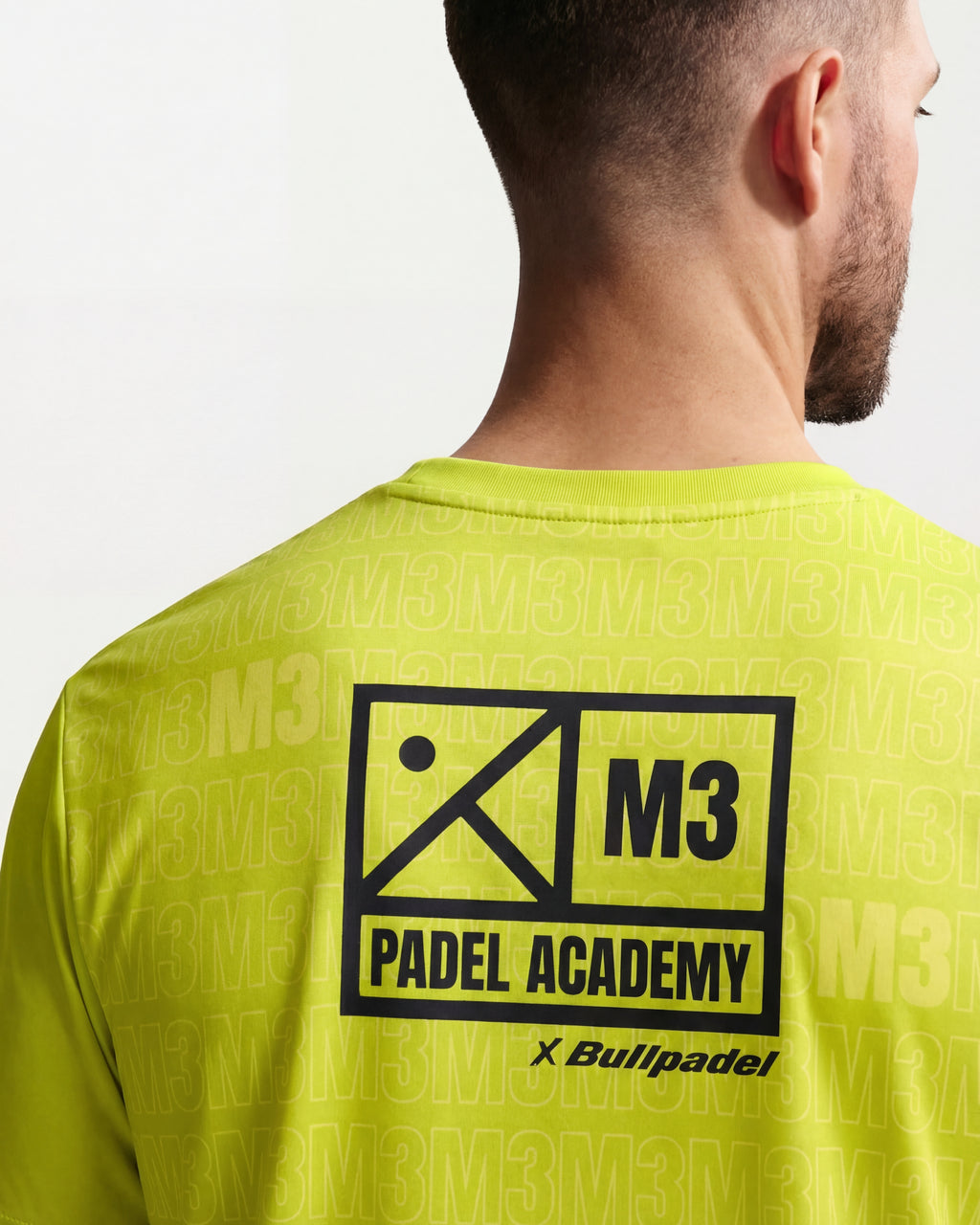 Camiseta de Pádel Hombre M3 x Bullpadel Verde Lima