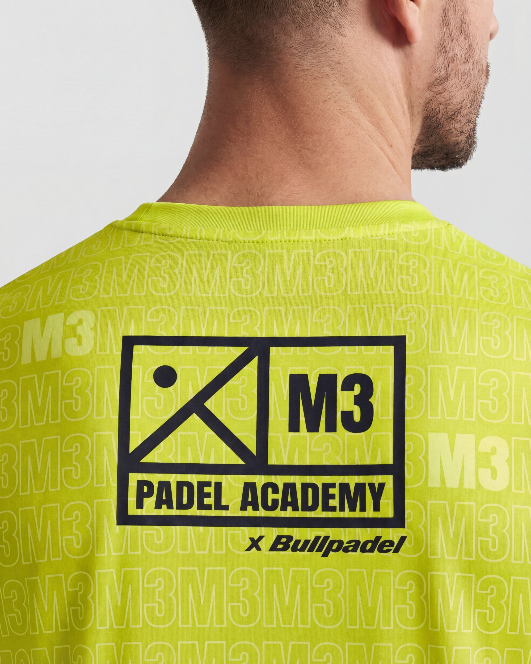 Camiseta de Pádel Hombre M3 x Bullpadel Verde Lima
