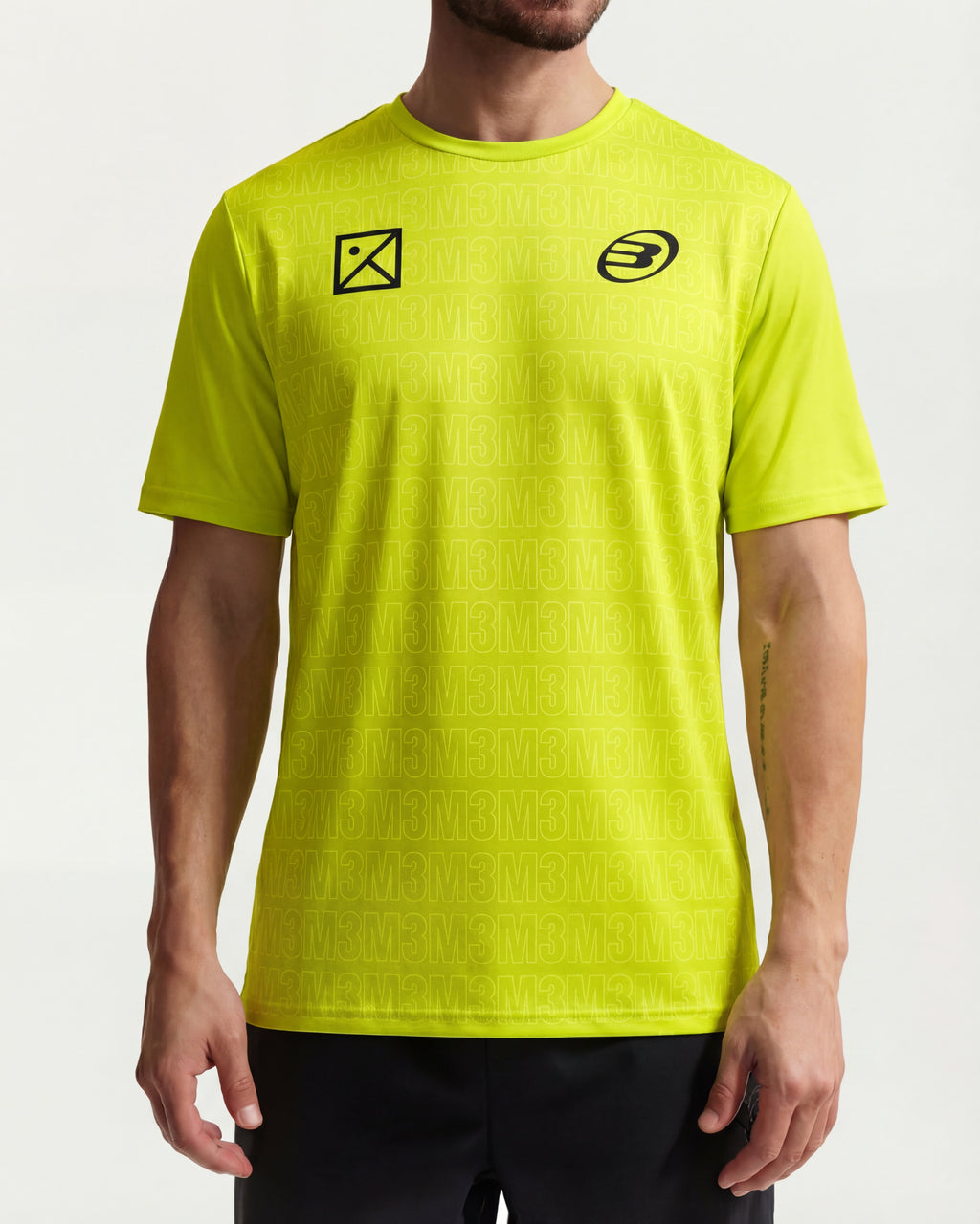 Camiseta de Pádel Hombre M3 x Bullpadel Verde Lima