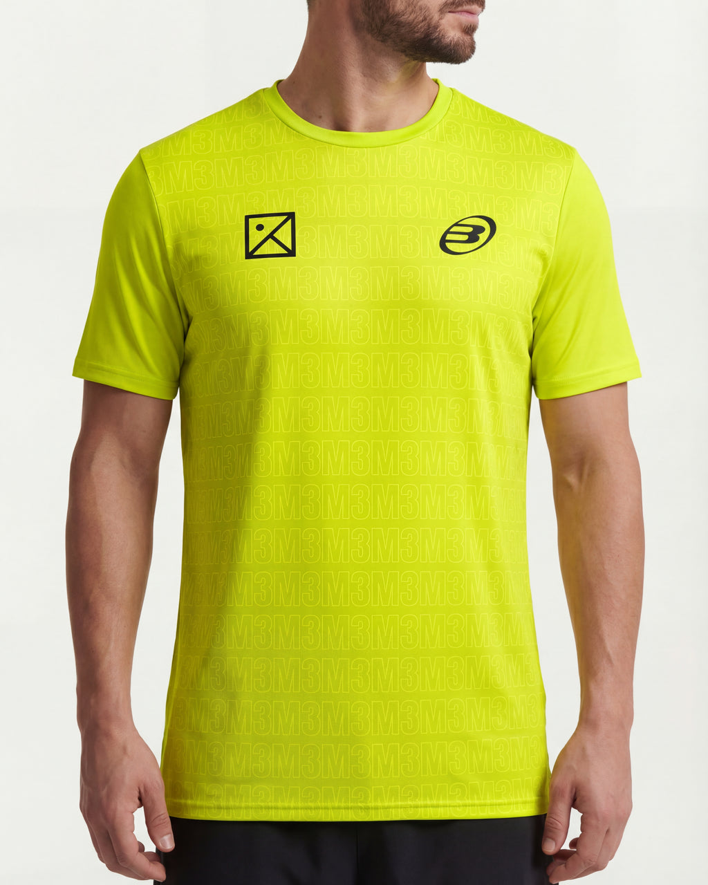 Camiseta de Pádel Hombre M3 x Bullpadel Verde Lima